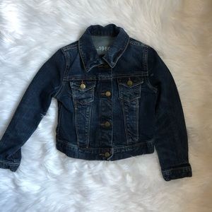 GAP Girls Jean Denim Jacket size XS Girl